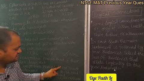 Logical connectives questions practice