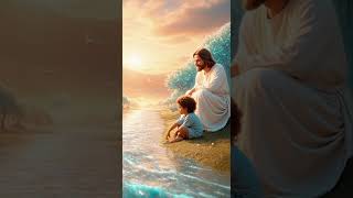 Jesus Talking with a Little Boy by the River of Light | 3D Cartoon Heaven Story (4K Ultra HD)