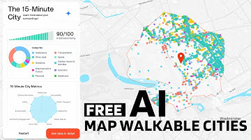 I Used Free AI To Map Walkable Cities!