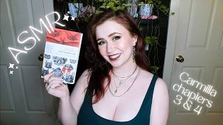 ASMR Carmilla chapters 3 & 4 | soft-spoken reading