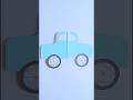 Paper Car 🚗 | Diy Paper Craft ✨ #shorts  #ytshorts  #artdrawing  #paperart  #car