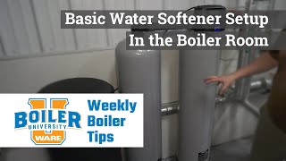 Basic Water Softener Setup in the Boiler Room- Weekly Boiler Tips screenshot 2