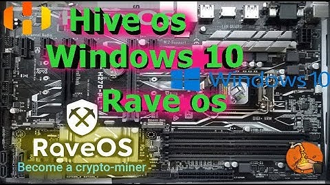 Операционные системы для майнинга RaveOs HiveOs Windows 10