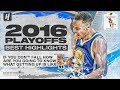 Stephen Curry EPIC 2016 NBA Playoffs & The Finals! BEST Highlights & Moments!