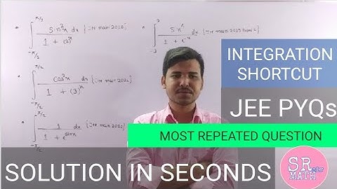Integration SHORTCUT-Trick to solve Definite integral in seconds||JEE/WBJEE/KVPY/IITJAM 2021