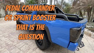 Pedal Commander or Sprint Booster for My Tacoma | That is the Question