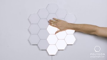 Polygon - Modular & Touch Sensitive Wall Light