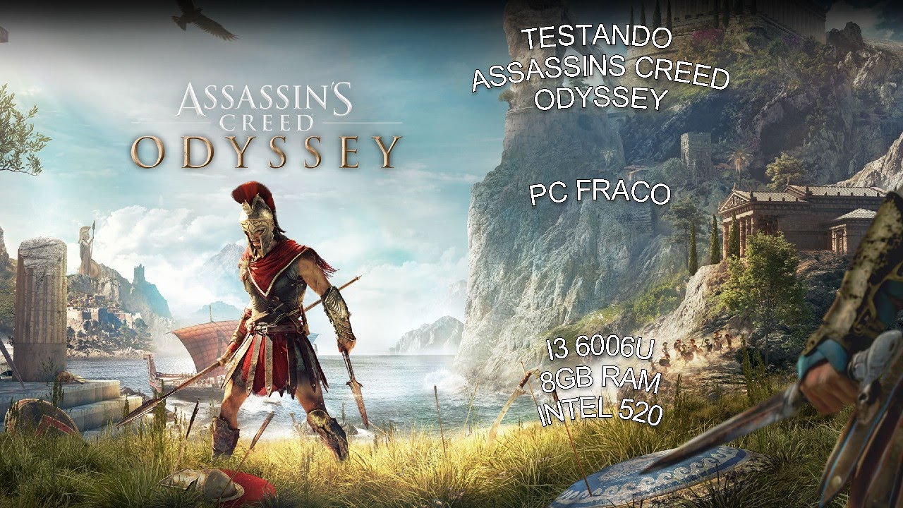 Assassin's Creed 3 - Testando em PC Fraco: 2Gb Ram/Pentium Dual Core/ATI  Mobility Radeon 4300 