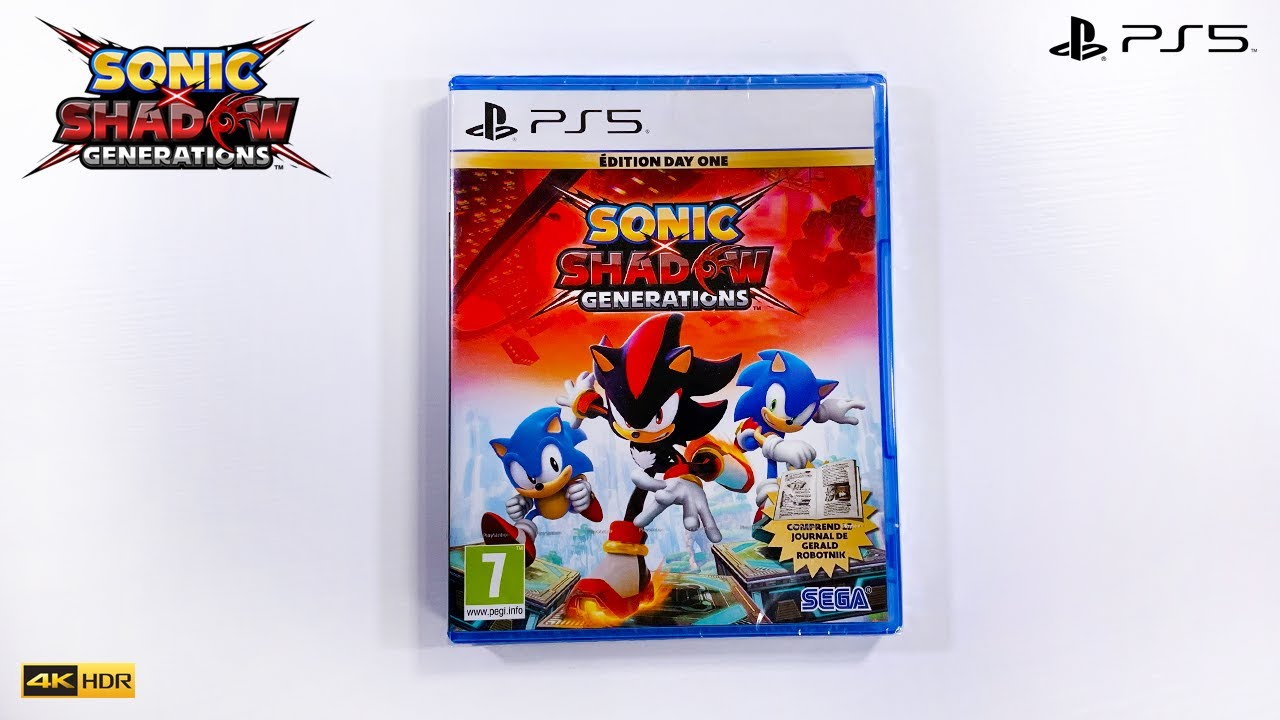 Trader Games - SONIC X SHADOW GENERATIONS - DAY ONE EDITION PS5 UK NEW (GAME IN