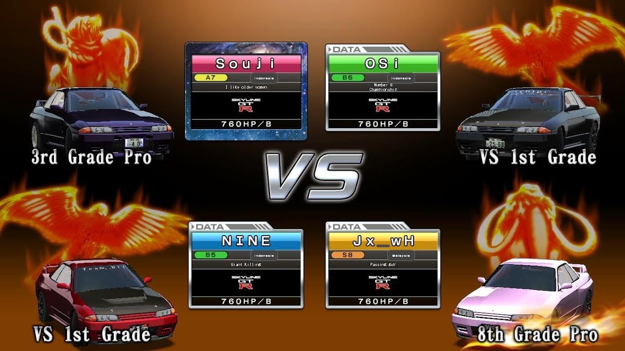 WMMT6RR | VS Battle Player #5 | All R32 [BNR32] races in Hakone Area ( Inbound ) 