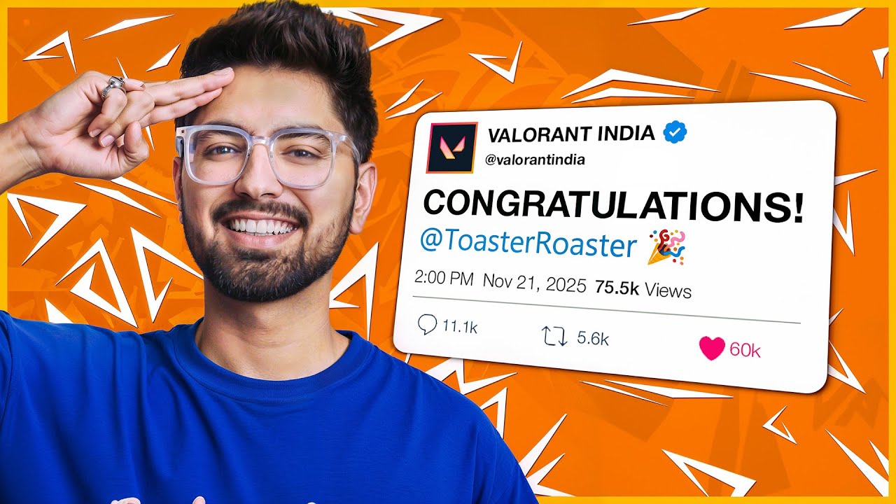 I HAVE SOME FANTASTIC NEWS! 🥳🥳  VALORANT LIVE