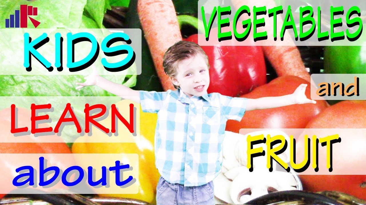 Kids Learn about Fruit and Vegetables - Wait and See it Come Alive