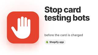 Halt: Card Testing Blocker for Shopify | Stop card testing bots before the card is charged Guide
