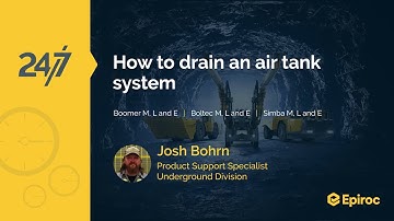 How to drain an air tank system | Boomer, Boltec, and Simba series M, L and E models
