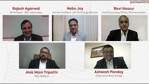 7. Panel Discussion - Automation Scalability, Key Learnings from the Ground