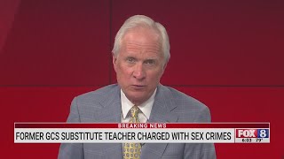 Former Guilford County Schools substitute teacher arrested, charged with sex crimes involving studen