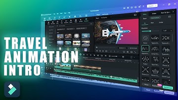 FILMORA Travel Animation Intro EFFECT