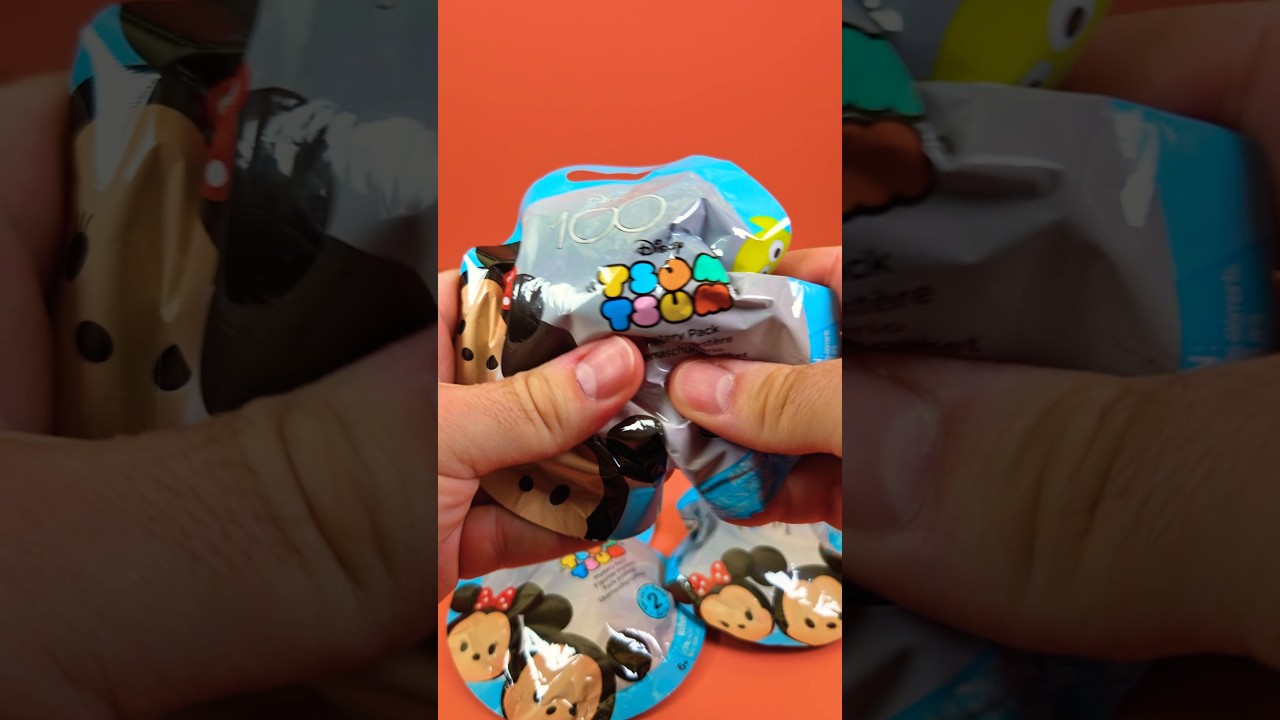 THIIIIC Boy! 👀 Disney 100 Tsum Tsum ASMR Unboxing Toys 