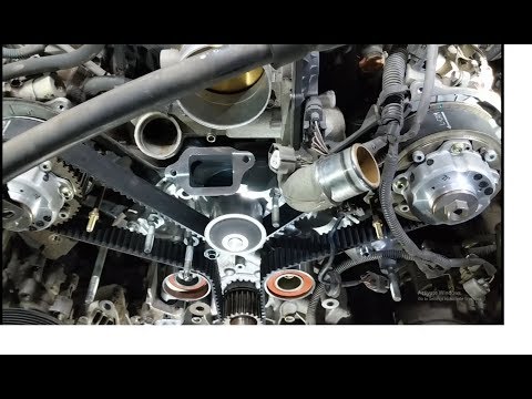 Timing Belt Replacement How To – Toyota Lexus 4.7 2UZFE