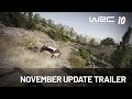 WRC 10 November Update adds 2021 Acropolis Rally & new historical rally events