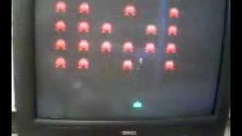 Space Invaders on a Xilinx Spartan 3