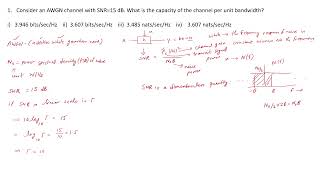 Multirate-DSP problem solving session week 8