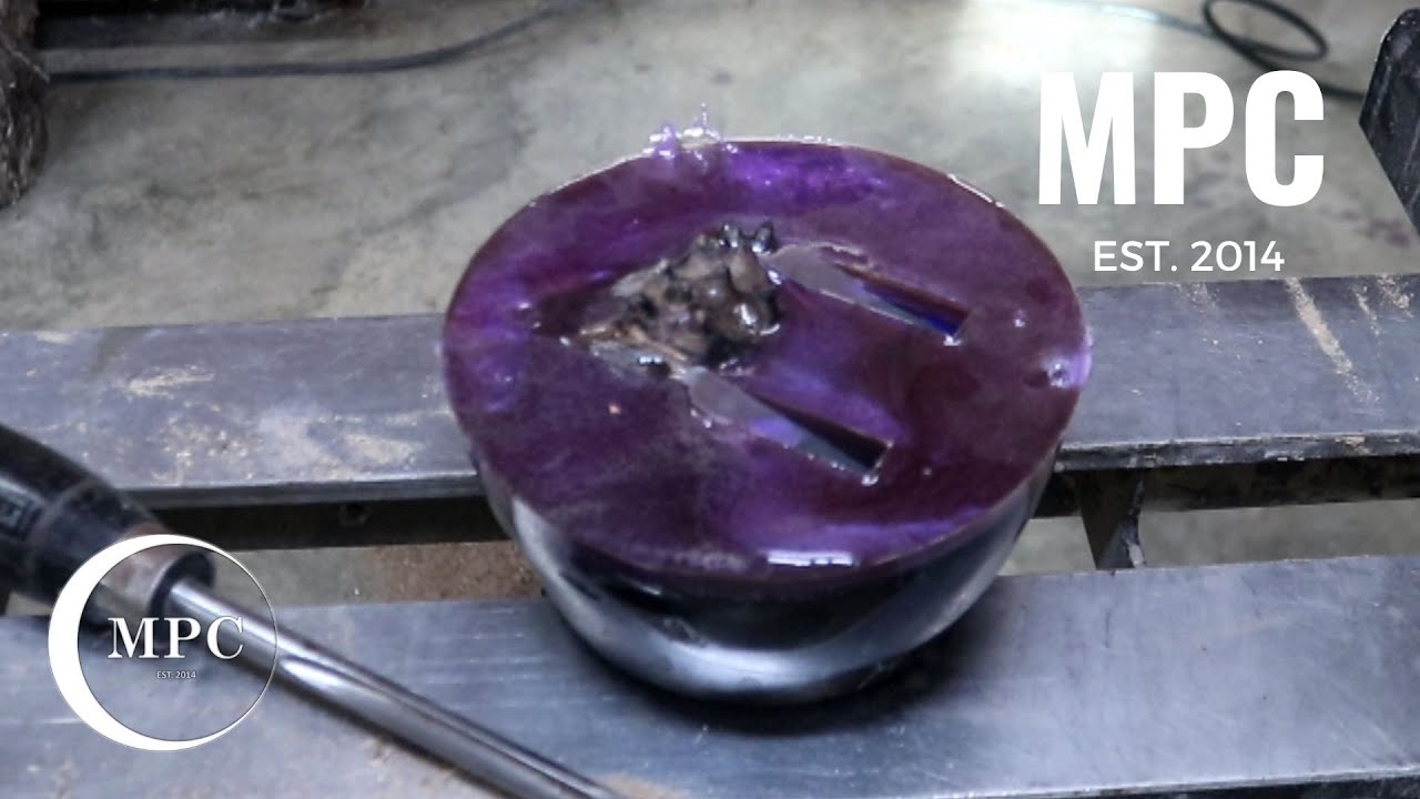 I Was Amazed 😍 How This One Turned Out - Purple Walnut Lidded Bowl