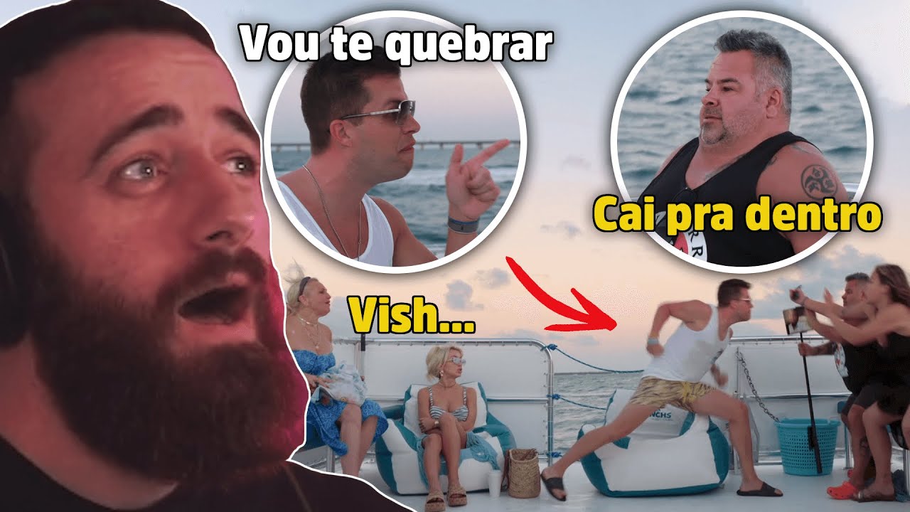 Big Ed provoca Jovi que cai pra dentro