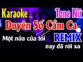 Duyên Số Cầm Ca Karaoke Tone Nữ Karaoke Lâm Organ - Beat Mới