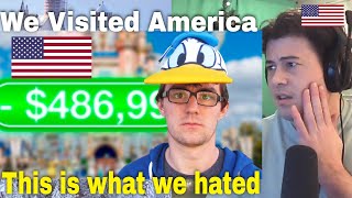 American Reacts We Visited America And This Is What We Hated