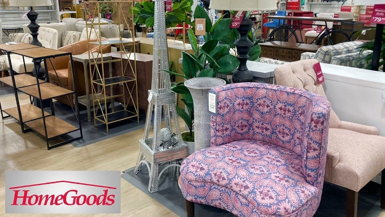HOMEGOODS (3 DIFFERENT STORES) SOFAS ARMCHAIRS FURNITURE SHOP WITH ME