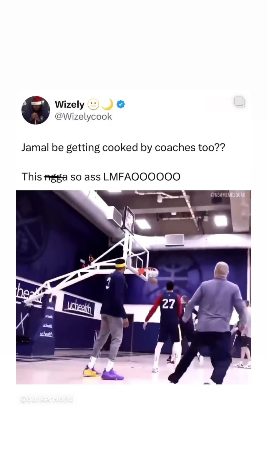 He got cooked by his coach #hoodnews #jamalmurray #denvernuggets #MichaelMalone #omg #how #practice