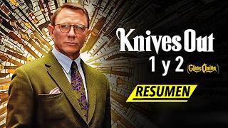 KNIVES OUT 1 y 2 (Glass Onion) | RESUMEN SAGA EN 15 MINUTOS