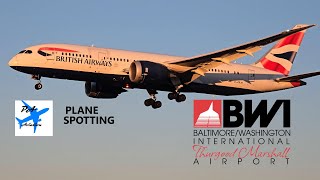 BWI Airport Sunset Arrivals