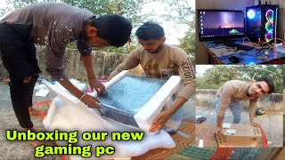 Unboxing our new gaming pc from @MrPcWale / AMD ryzen 7 5700g / purnea Bihar / SK Vlogs
