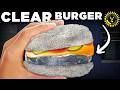 I made a clear cheeseburger  food theory