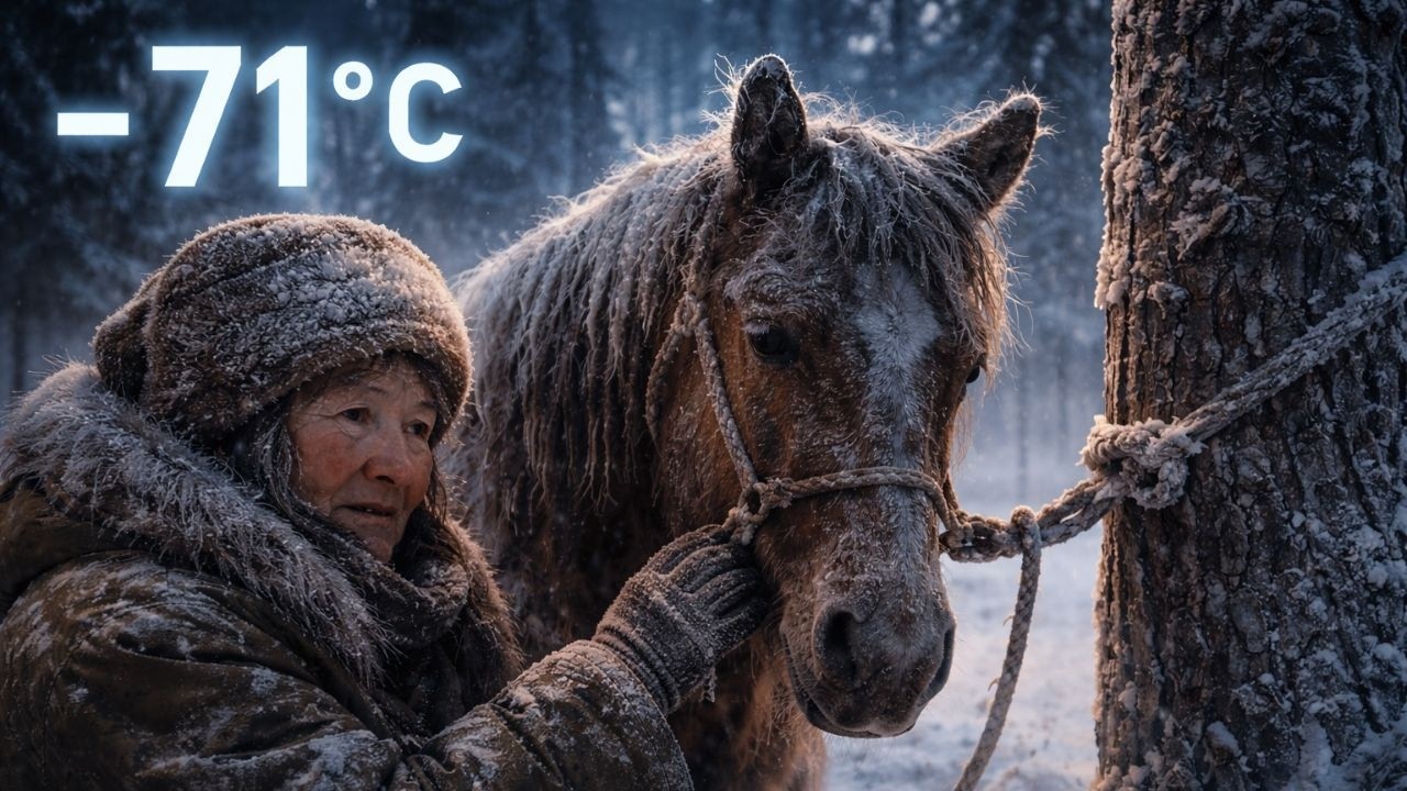 🐴 She Found a Horse Left to DIE in -71°C Siberia… What Happened Next Is Unb