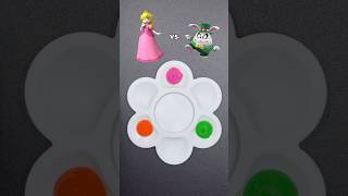 Super Mario Color Mix 👑 #mario #nintendo #satisfying #luigi #peach #gaming #asmr #shorts #colors