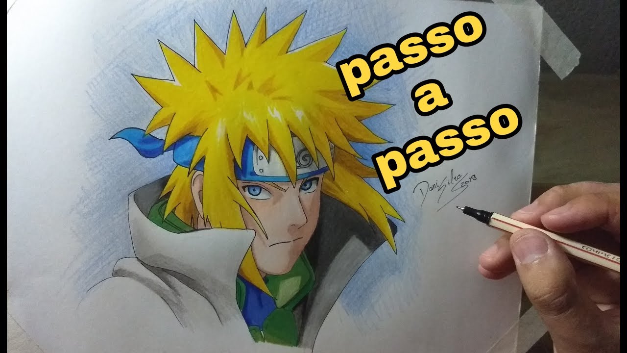 MINATO  Desenho de personagens, Como desenhar mangá, Desenhos de