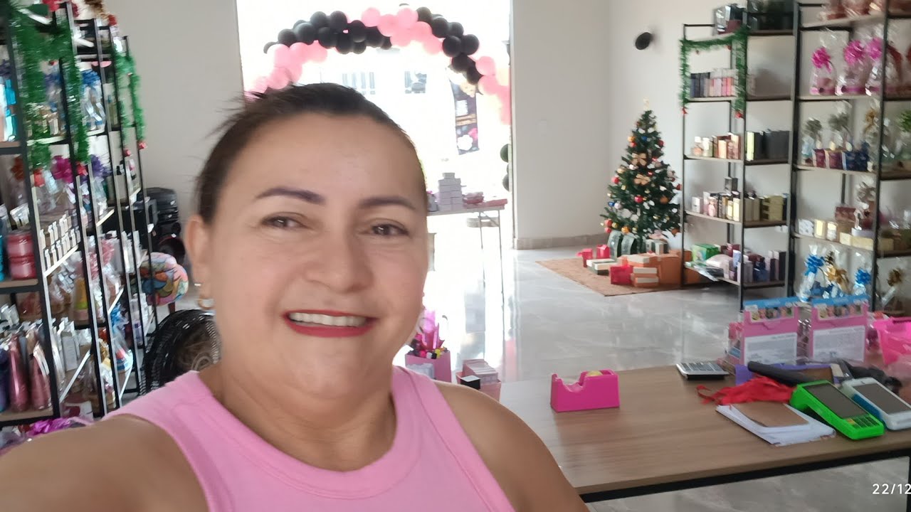 MOSTRANDO MINHA LOJA MUITO FELIZ COM MINHA CONQUISTA 