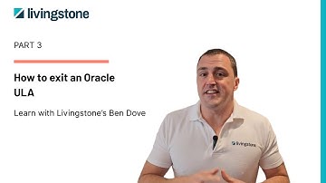 How to exit an Oracle ULA