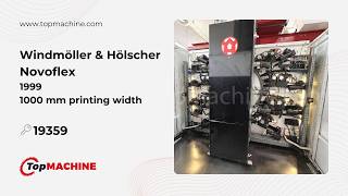 Windmöller & Hölscher Novoflex Ci Flexo Printing Press Machine Used