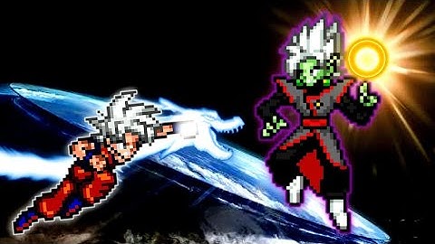 Son Goku DBS V7 OP (all form) VS Fused Zamasu V4 OP (all form) in Jump Force Mugen