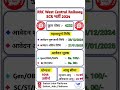 RRC West Central Railway SCR Act Apprentices 2024 | Railway New Vacancy 2025 #railway #rrc #shorts