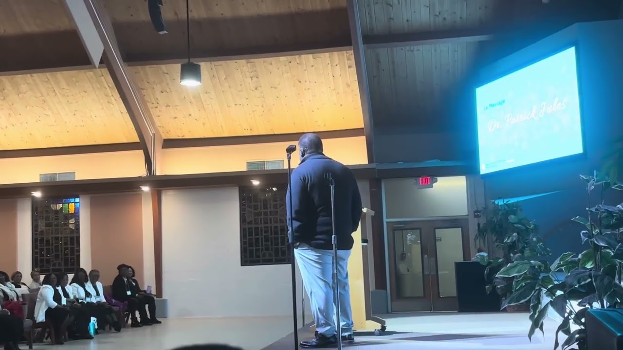 Patrick Jules preche lake yale womens conference