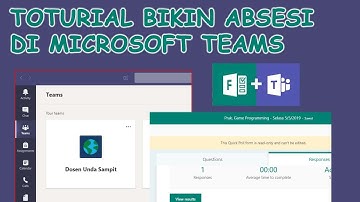 Cara Bikin Absensi di Microsoft Teams dengan Microsoft Forms.