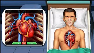 open heart surgery Doctor simulator surgery heart ❤️ game iOS Android screenshot 2