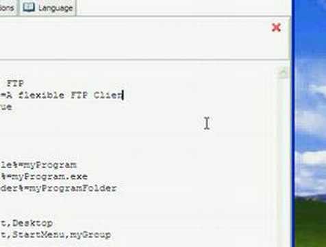 Create a script with WinBuilder