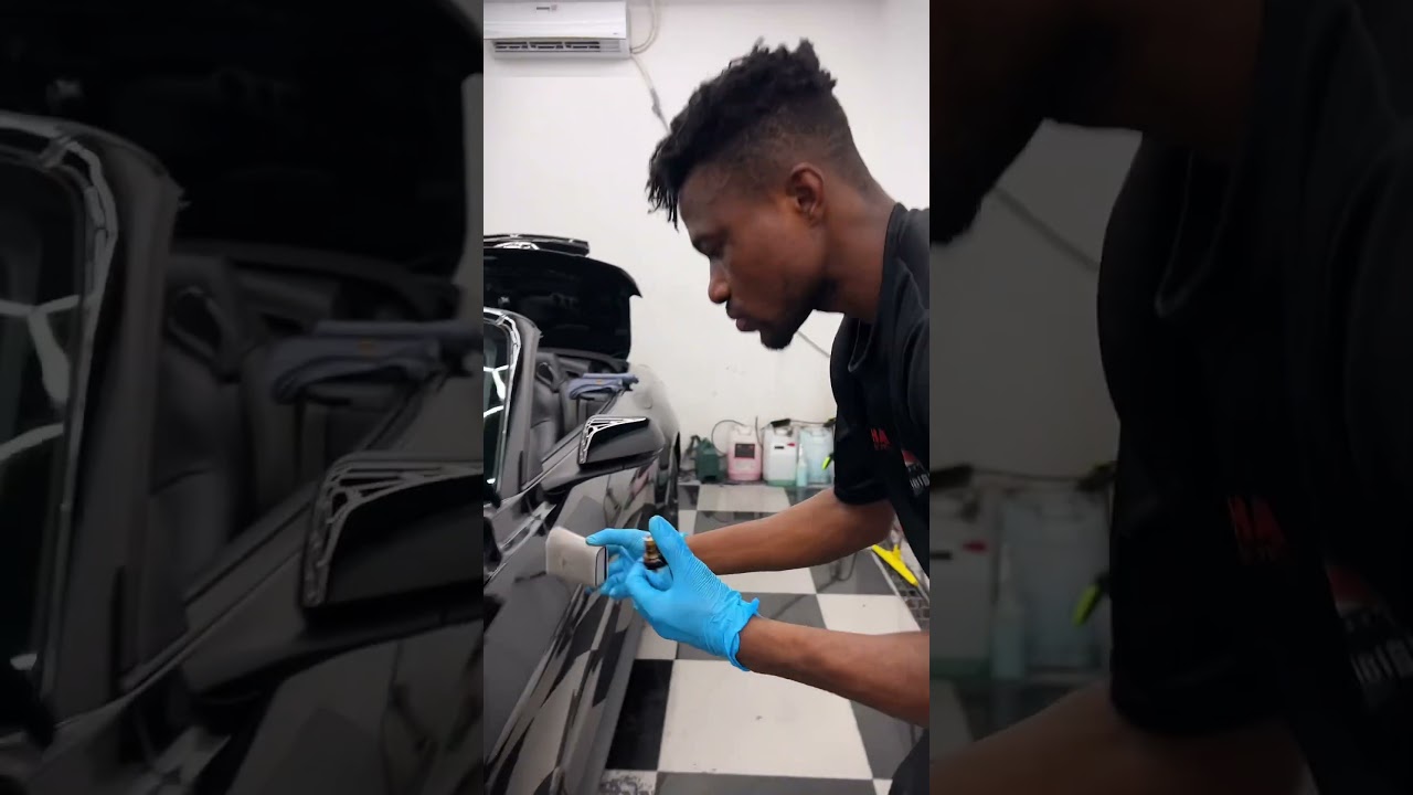 Stripes Stickers and ceramic coating for Mustang 