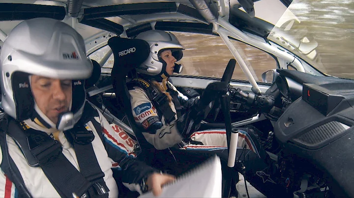 Louise Cook makes it to WRC Sweden